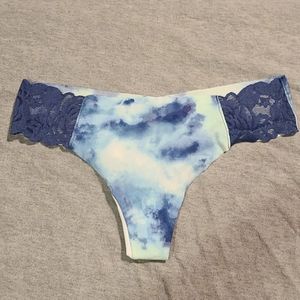 Victoria's Secret Blue Thong